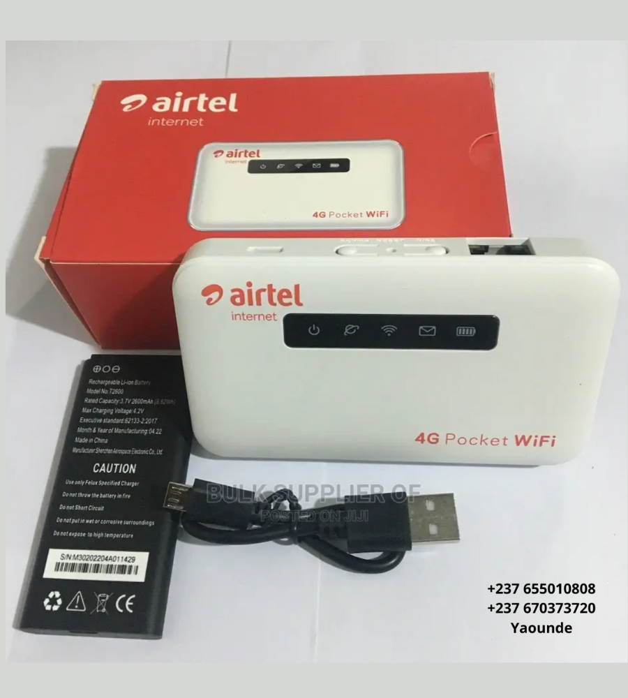 Miniature 2 de Modem Wifi - Airtel 4G LTE - 150Mbs – Compatible Avec Toutes Les Puces