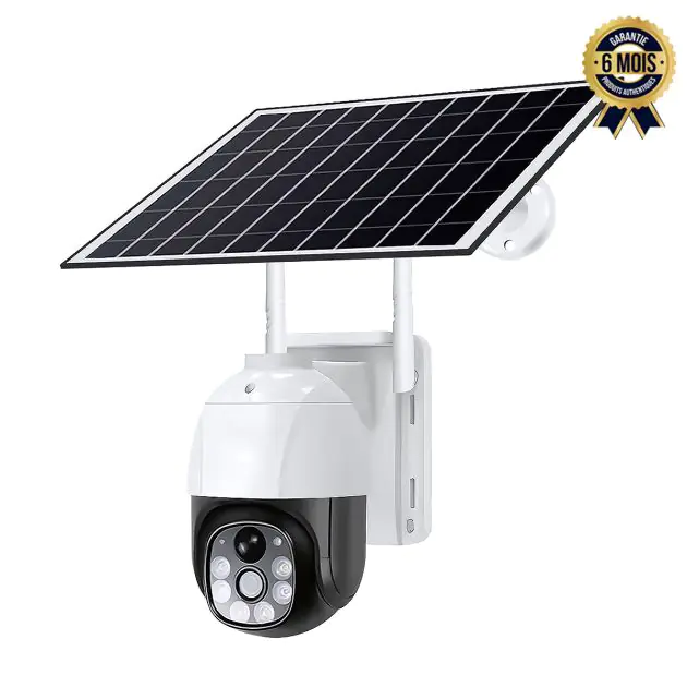 Caméra de surveillance Smart - 4G - Avec Panneau solaire intégré VC9