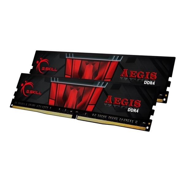 Mémoire RAM G.Skill Aegis - 16 Go (2 x 8 Go) 3200 MHz Mémoire DDR4 optimisée Intel - PC-25600