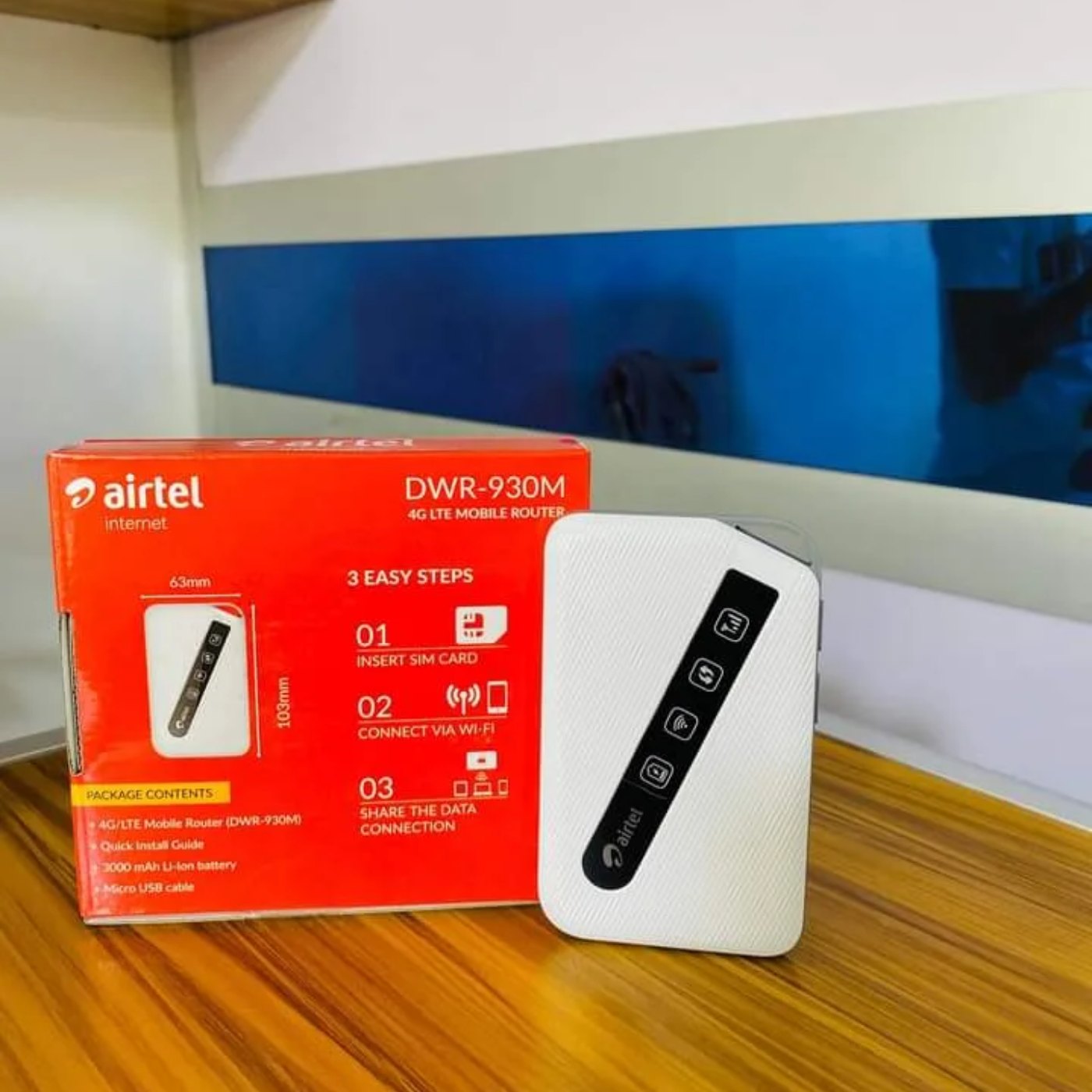 Routeur Wi-Fi 4G LTE Airtel DWR-930M