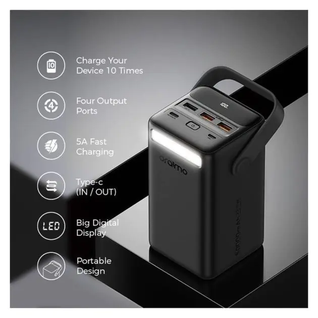 Miniature 2 de Power bank Oraimo - OPB-P500QN - 50000mAh