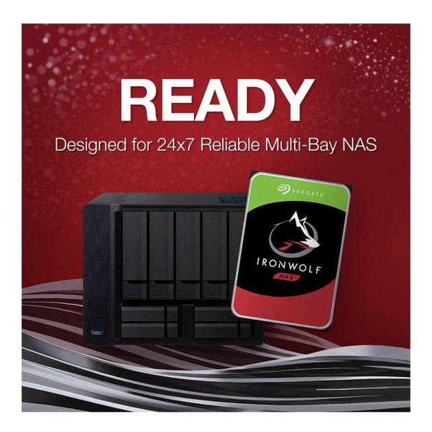 Miniature 2 de Disque dur interne Seagate IronWolf 8TB NAS HDD 3.5