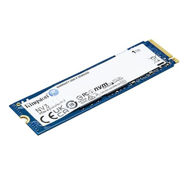 Miniature 2 de Disque dur SSD interne - Kingston - NV3 - 1 To - M.2 2280 NVMe - PCIe 4.0 Gen 4x4 - Vitesse de lecture jusqu'à 6000 Mo/s