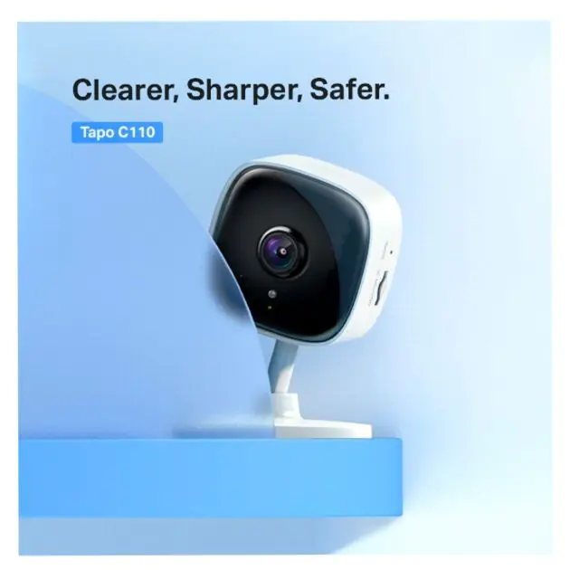 Miniature 3 de Caméra de surveillance TP-Link Tapo C110 - Sécurité IP Intérieure - WiFi - 1920 x 1080 pixels - QHD