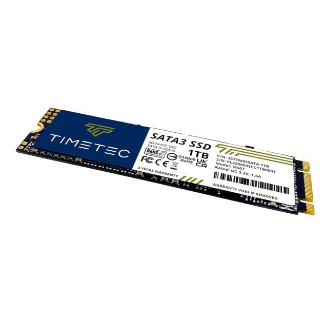 Miniature 3 de Disque dur SSD interne - Timetec - 1 To - M.2 2280 - 3D NAND - SATA III - Lecture 550MB/s