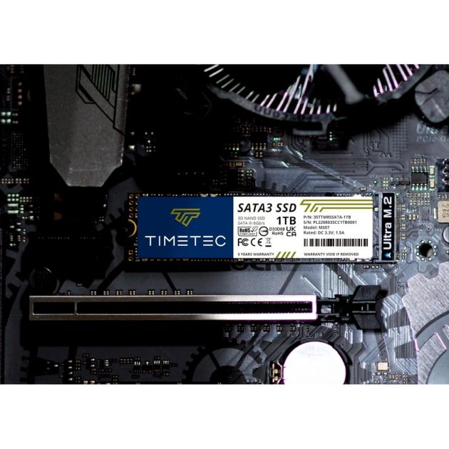 Miniature 4 de Disque dur SSD interne - Timetec - 1 To - M.2 2280 - 3D NAND - SATA III - Lecture 550MB/s