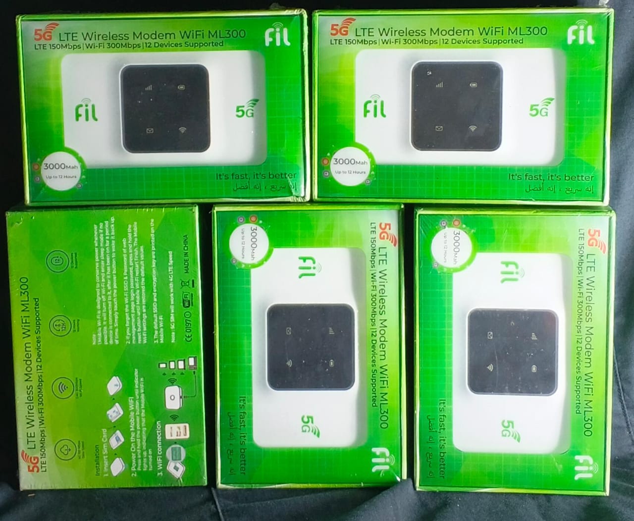 LTE Wireless Modem Wifi ML300 5G