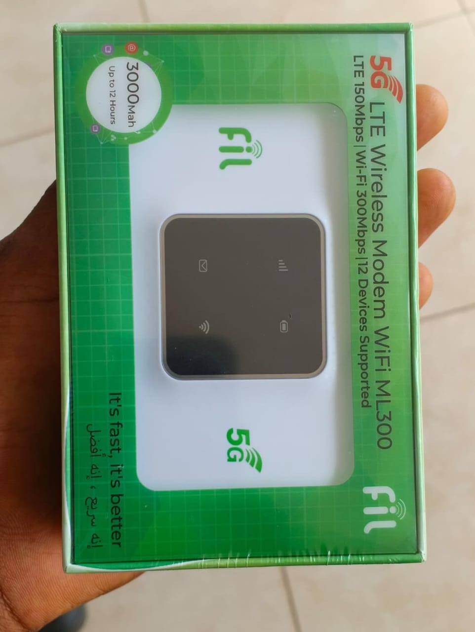 Miniature 2 de LTE Wireless Modem Wifi ML300 5G