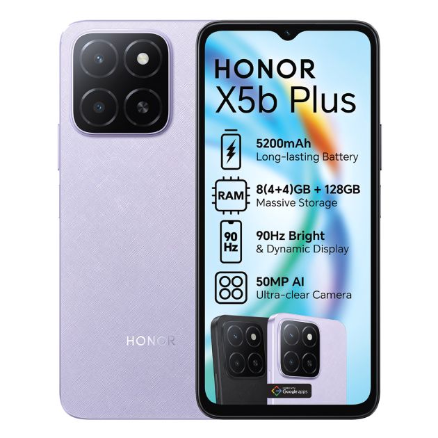 Miniature 3 de HONOR X5b Plus – 128 Go – 4 Go RAM – 6,56’’ – Double Nano SIM – 50 MP/5 MP – 5200 mAh – Garantie 12 mois