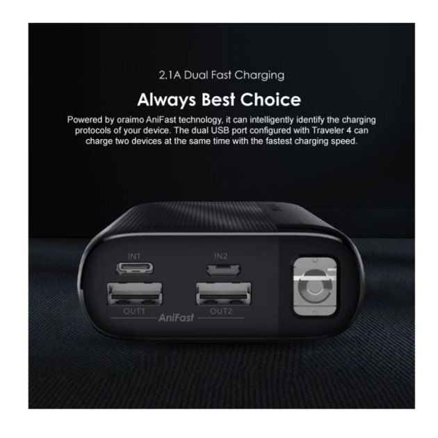 Miniature 4 de Powerbank Oraimo Fast Charger – OPB-P204D - 20000mAh