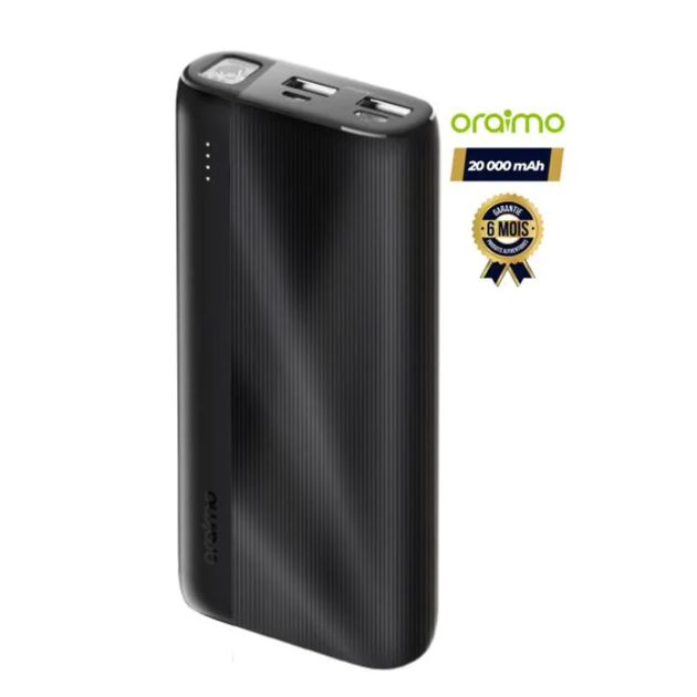 Powerbank Oraimo Fast Charger – OPB-P204D - 20000mAh