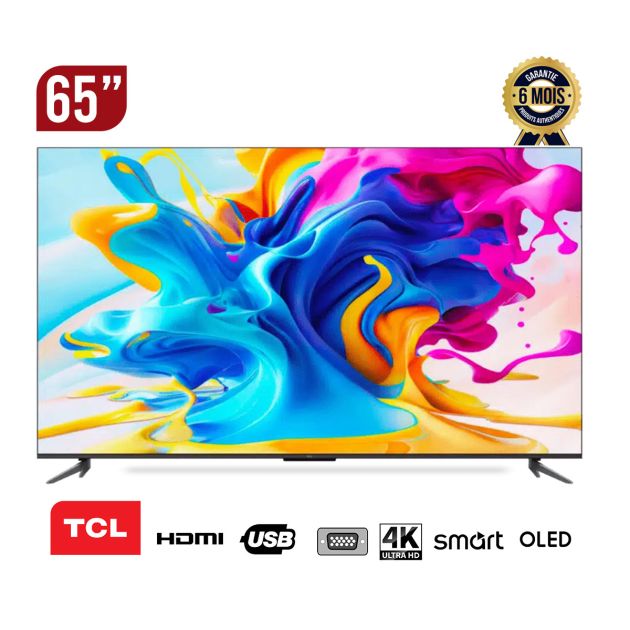 TV SMART -TCL- 65 pouces - 65P7K- 4K -UTRA HD - Smart Google TV